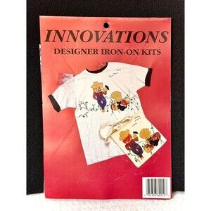 Innovations Designer Iron-On Kit Scarecrow Star Rising Co Vintage Autumn Kitsch